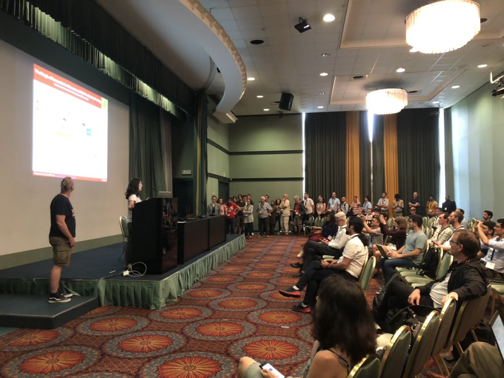 pgroth's tweet image. Minute madness at #eswc2019