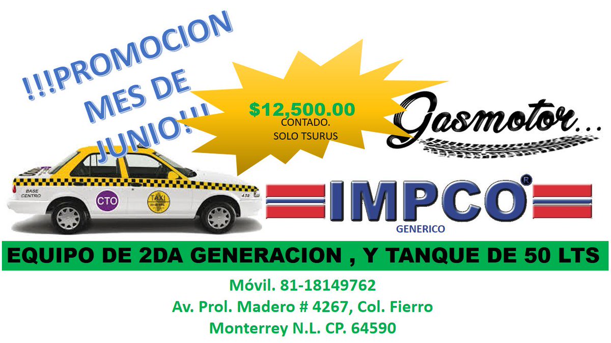 GasMotor10's tweet image. ☀️☀️Mes de Junioooooo ☀️☀️ Hacemos promoción🤝💵 de Equipos de Gas L.P. para 4 Cilindros, equipos de 5ta. y 2da. Generación 📞📞📞 8118149762📞📞📞

😉!!! YA NO, NO FILAS LARGAS, PARA CARGA DE GAS !!!😉
