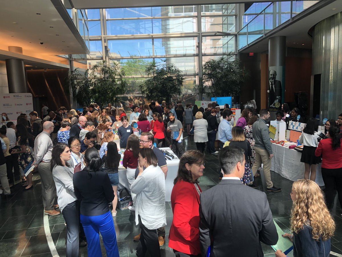 one8alhub's tweet photo. Over 100 @PLTWorg middle school students are here @Merck to present projects from their Design & Modeling unit, and get feedback from #STEM professionals including doctors from @BostonChildrens! Follow along and share your experience using #MSHShowcase & #PLTWMA! #appliedlearning https://t.co/EyB17Q0xkm