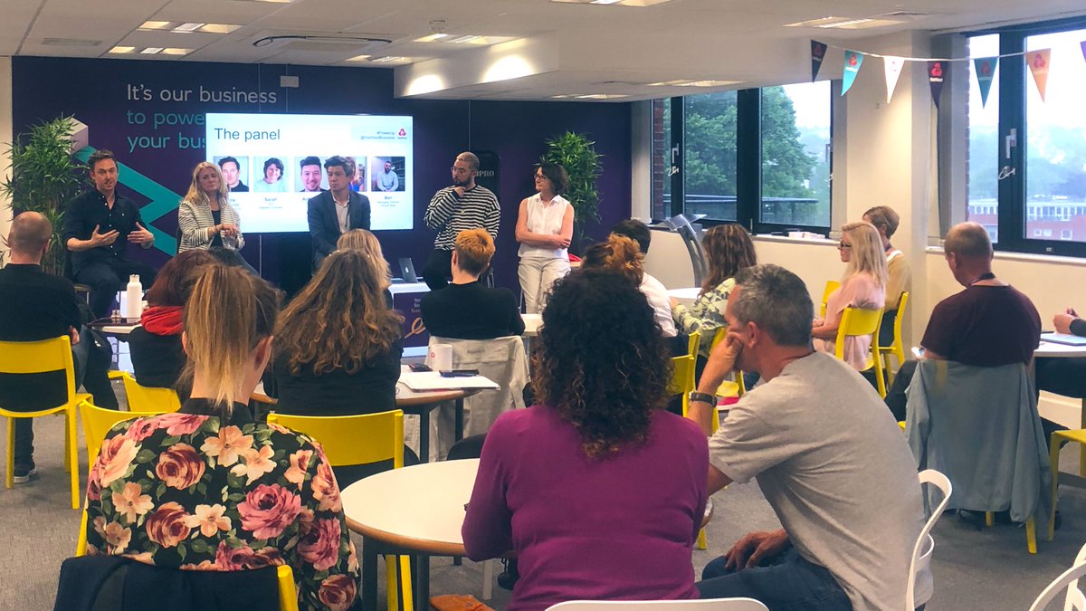 KristinaKaite's tweet photo. ‘Don’t look for culture fit, look for culture add’ @weareAOB - my favourite quote from our Network event last week which was all about building startup teams 🕺🏼💯 #brightonstartup @NatWestBusiness 
@TheMindfulLyon https://t.co/vh8r6EUR6a