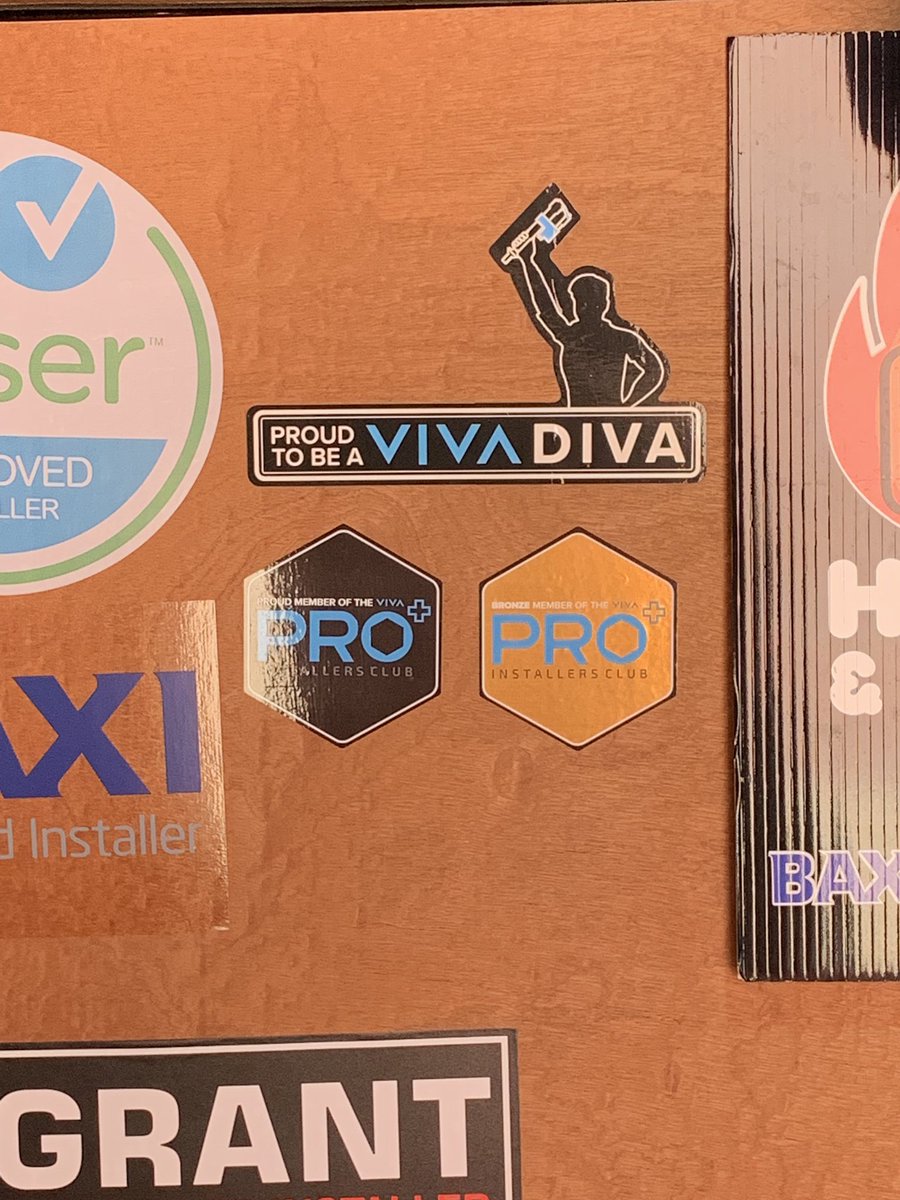 ew_heating's tweet photo. @vivasanitary #ProInstallerClub #bronze made it on to the 🔥💧sticker wall of fame 👌🏼🥉 https://t.co/sGn0ZvxKyx