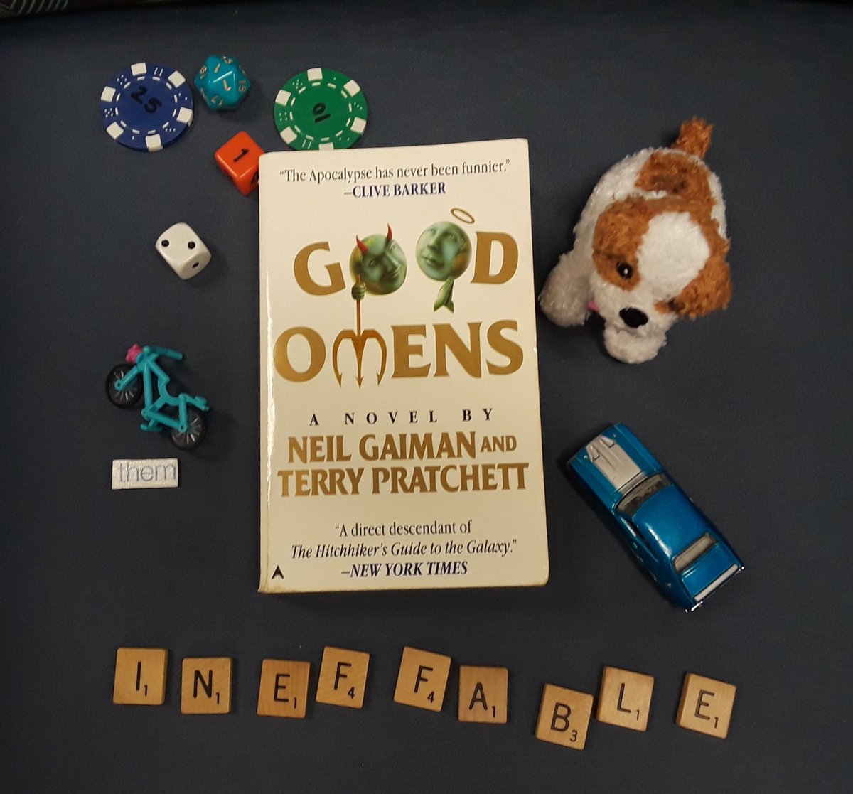 binglibrarian's tweet image. Making #bookbentos for the first time and I decided to celebrate #GoodOmens! This would be a fun way to have students respond to books. #btsls @thebookteacher