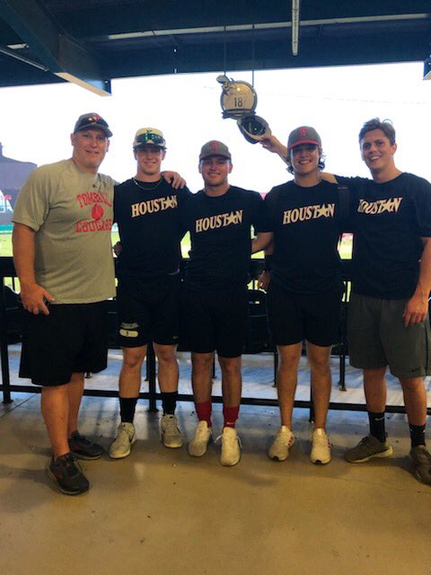 HeySoWell's tweet photo. Senior All Star Games at Constellation Field yesterday to cap off @Clay_Sowell high school baseball career.  Super special game with @KPARKBaseball1 coaches and long time friends/teammates! https://t.co/ZN4Mpj1Oex