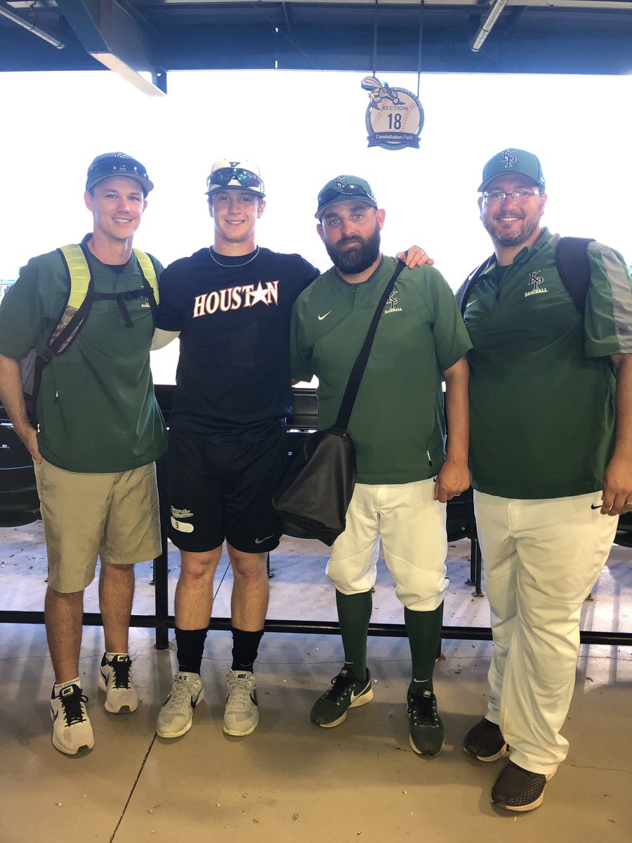 HeySoWell's tweet photo. Senior All Star Games at Constellation Field yesterday to cap off @Clay_Sowell high school baseball career.  Super special game with @KPARKBaseball1 coaches and long time friends/teammates! https://t.co/ZN4Mpj1Oex