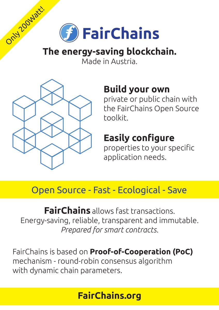 <a href="/Fair_Coop/">FairCoop</a> i <a href="/BankCommons/">Bank of the Commons</a> proveeixen eines financeres per a l'economia social. I amb <a href="/FairCoinTeam/">FairCoinTeam</a>, <a href="/freedom_coop/">Freedom Coop</a>, <a href="/fairapps/">fairapps🍐</a>, <a href="/FaircoinF/">FairCoin FreeVision</a> i <a href="/komunorg/">komun.org</a> promouen el Faircoin.

Ara, l'ús de FairChains facilitarà la tecnologia blockchain a molts col·lectius

fairkom.eu/en/fairchains