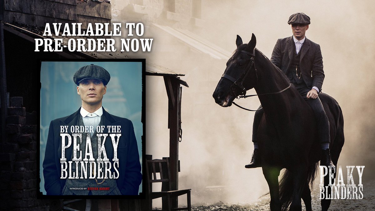 ThePeakyBlinder's tweet photo. Introducing the first official #PeakyBlinders book, released 17th October 2019. Available to pre-order here: https://t.co/JWVg9s0eg2 https://t.co/KufenpRIXA