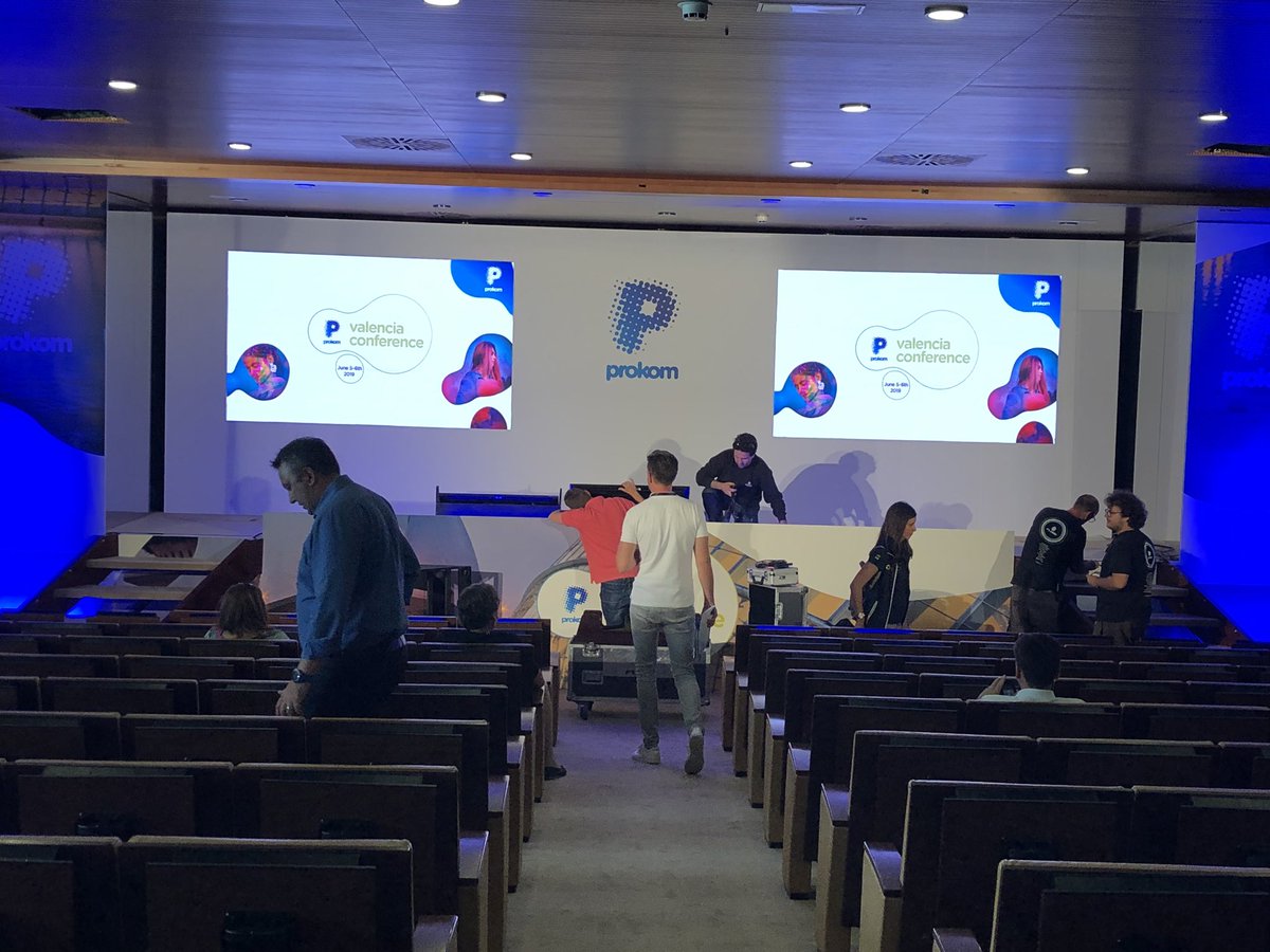 ProkomOrg's tweet image. Sneak peek into today’s rehearsal 👏🏻 looking forward to seeing everybody tomorrow! #ProkomConference2019