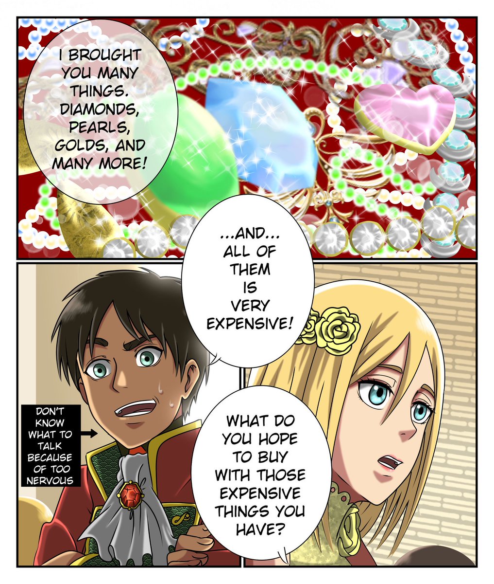 Ani Styles An Erehisu Mini Doujin Inspired From Aladdin 19 W Part 1 The Clumsy Prince There Will Be Part 2 Soon ๑ ټ エレヒス Erehisu Shingeki エレン イェーガー
