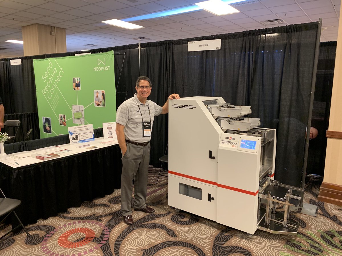 Rhin_O_Tuff's tweet photo. Ready to share our latest innovation, the #Tornado Autopunch EX at ⁦the ⁦@IPMAHQ⁩ National Conference today!  Stop by booth #210 for a demo. https://t.co/ry1uhA62CM