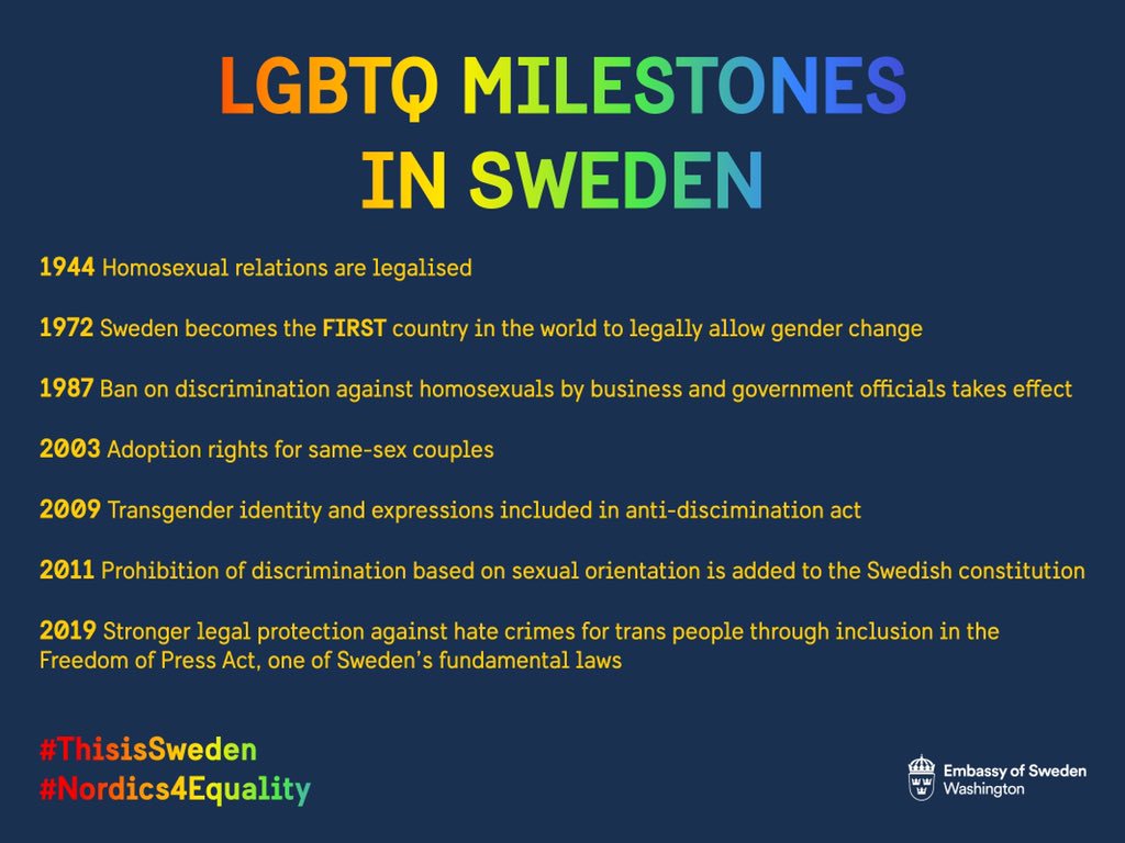 Urban Ahlin, Ambassador of Sweden to USA tweet media