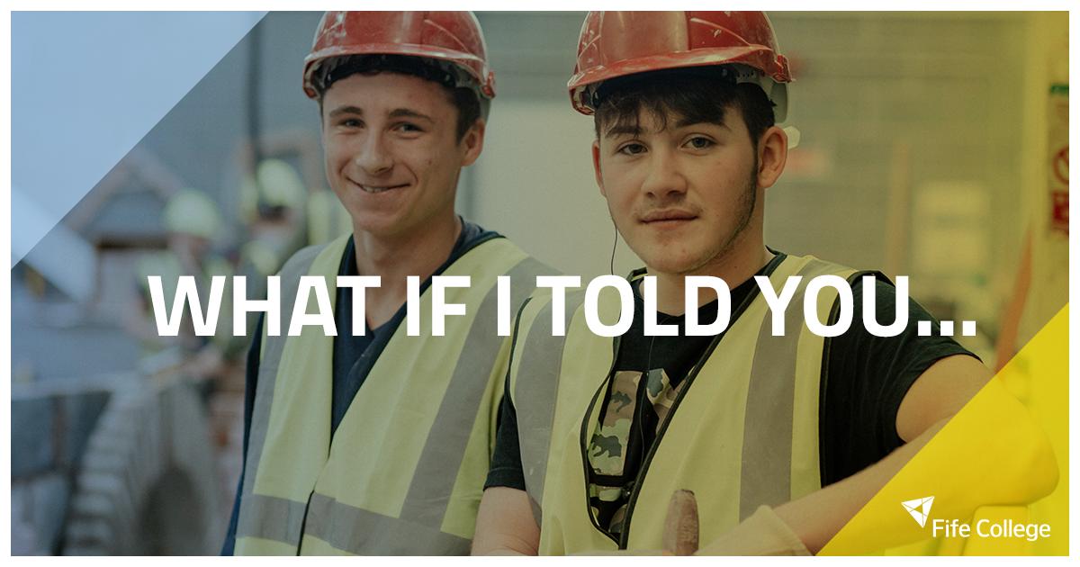 Fife College tweet media