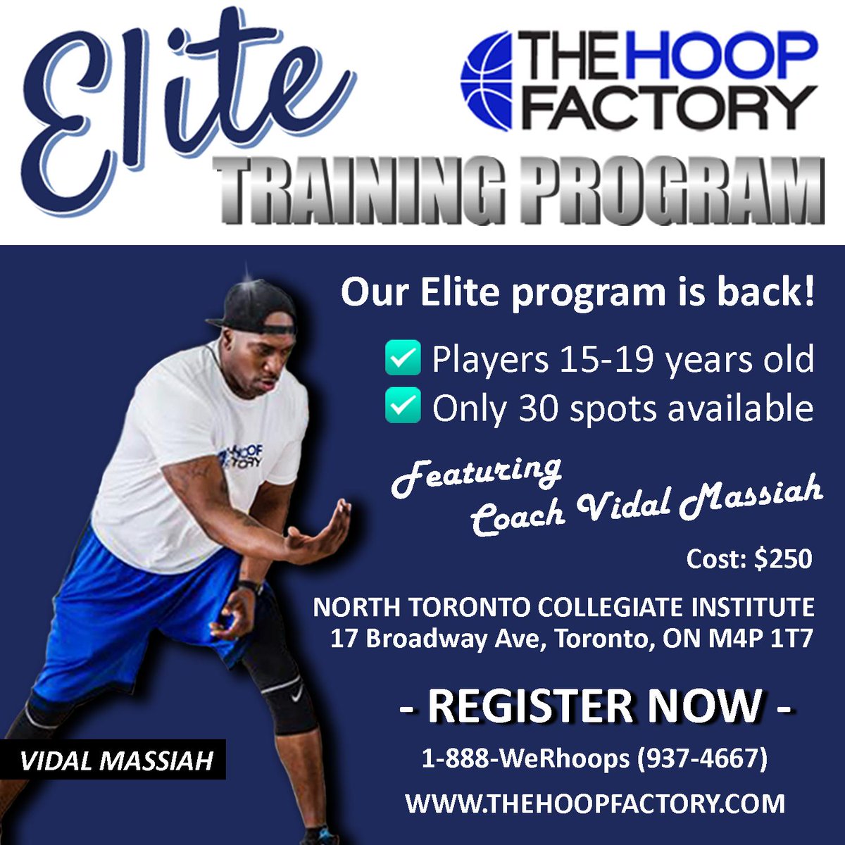 Vi_Massiah's tweet photo. Basketball in Canada  🇨🇦 is on fire 🔥🔥 and the timing couldn’t be better to get your player into the game! Summer camp starts July 9th #GoRaptors - https://t.co/BciUFva7Lq https://t.co/zZYg7SN8jd