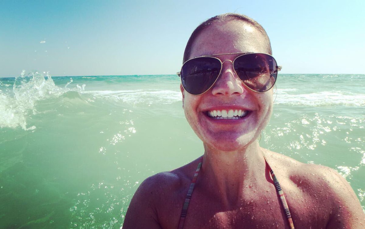 Jen Carfagno on Twitter: "I spent my whole vaca IN the water! I have never  felt water temps so warm so early in the season @SouthWalton ! When I got  back to