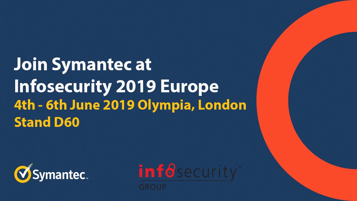 SymantecEMEA's tweet image. Find out how #WebIsolation Technology can keep your business secure from threats as we take a deep dive into web browser security today at 4:00pm. Head to stand D60 to find out more. #InfoSec2019