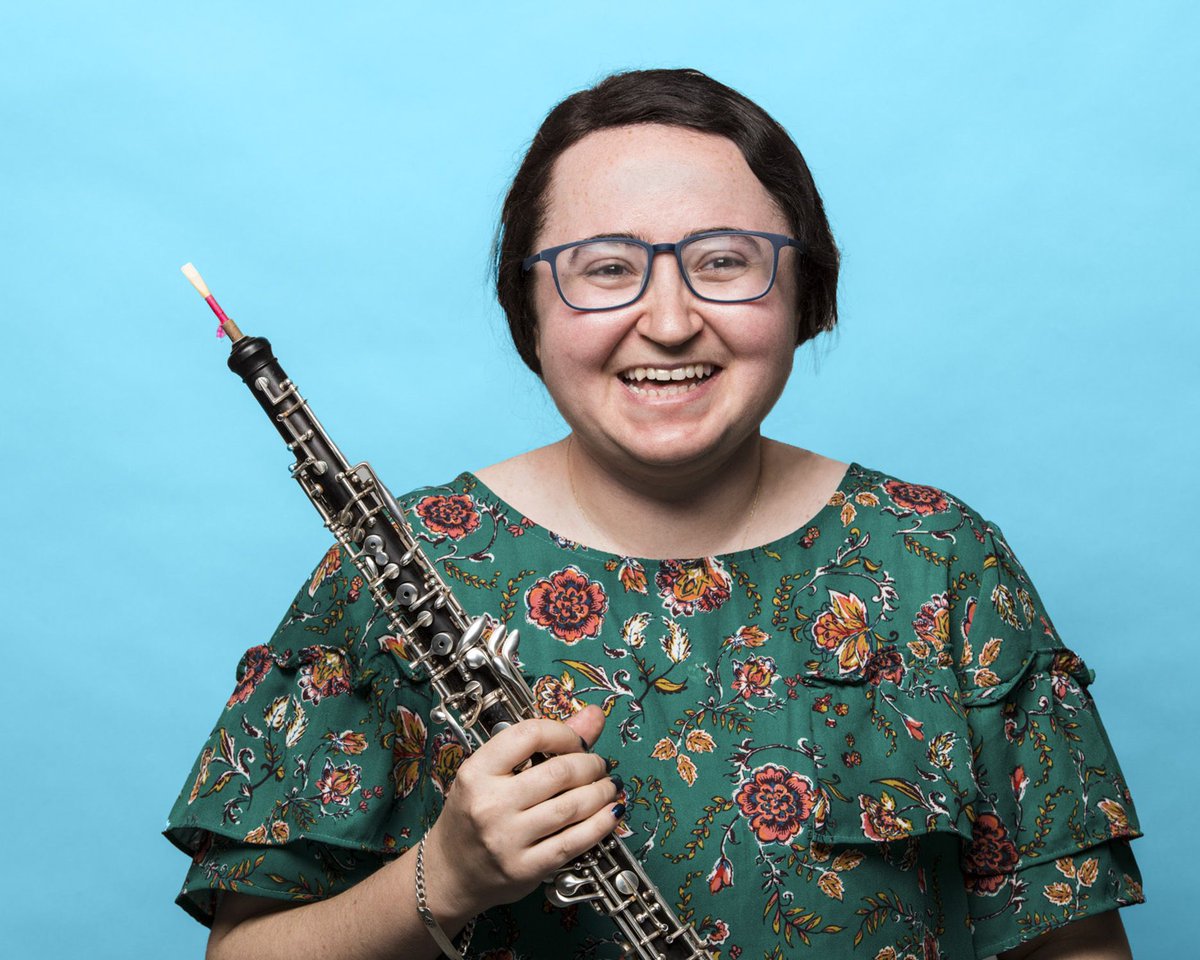 TCMLworkshop's tweet photo. An innovative collaborator both on stage and behind the scenes, #TCML2019 participant Carly Gordon (@CCmusicblog) enjoys a multifaceted career as an oboist, writer, and arts administrator active throughout South Florida &amp; Canada. Find Carly online: https://t.co/Qyz7RfFzC2. https://t.co/hB88LfC9J3