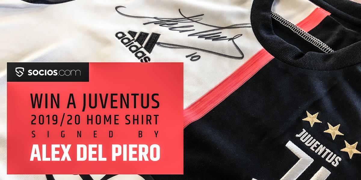 👊Here is your chance to win a Juventus shirt signed by football legend Alex Del Piero thanks to Socios.com. To participate -

✅Follow <a href="/socios/">Socios.com</a> 
✅Retweet

🔒Ends: 07/06

ℹT&amp;C's: bit.ly/ADPGiveaway