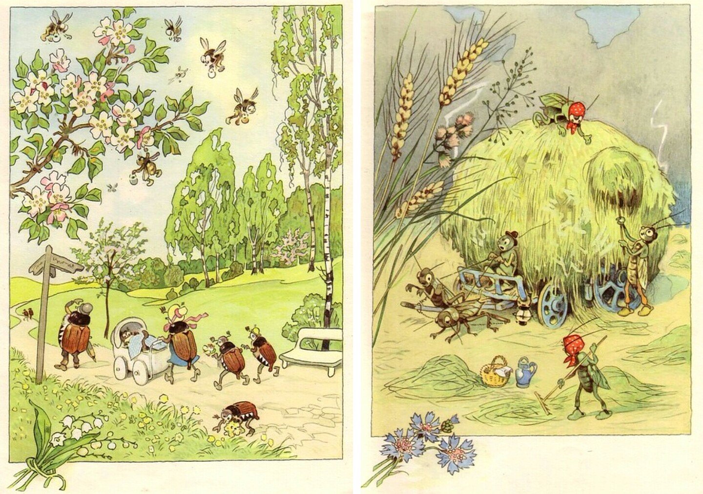 カトウ ニニ ドイツの絵本作家 イラストレーター フリッツ バウムガルテン 18 1966 作風はスイスの絵本作家エルンスト クライドルフに影響を受けたとされ 芸術的には必ずしも高く評価されないこともあったようですが ドイツの子どもの本の古典