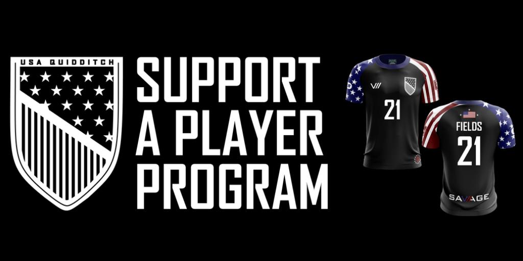 USAQuadball's tweet photo. We're excited to announce our #SupportAPlayer Program for 2019! Help our players #GuardTheGold🥇 by purchasing one of 4 replica jerseys for your favorite player! These are identical to the on-field jerseys to be worn at @IQAsport Pan-Am this July!
🔗 https://t.co/T9gFYtKq2y https://t.co/RkjDRXMjwz