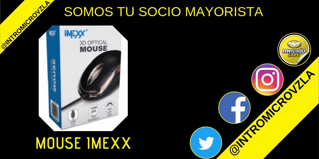 IntroMicroVzla's tweet image. Mouse Imexx Disponible 🔝

contactanos al 0212.400.96.15/0212.400.96.59