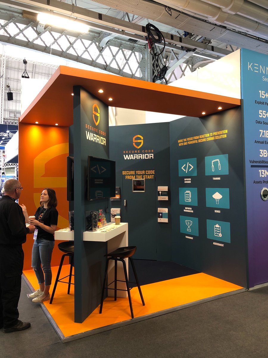 SecCodeWarrior's tweet photo. #Infosec19 is well underway! Stop by #B175 until Thursday 6 June to chat about how we are helping to level up developers secure coding standards! https://t.co/VkK6VZFiNI