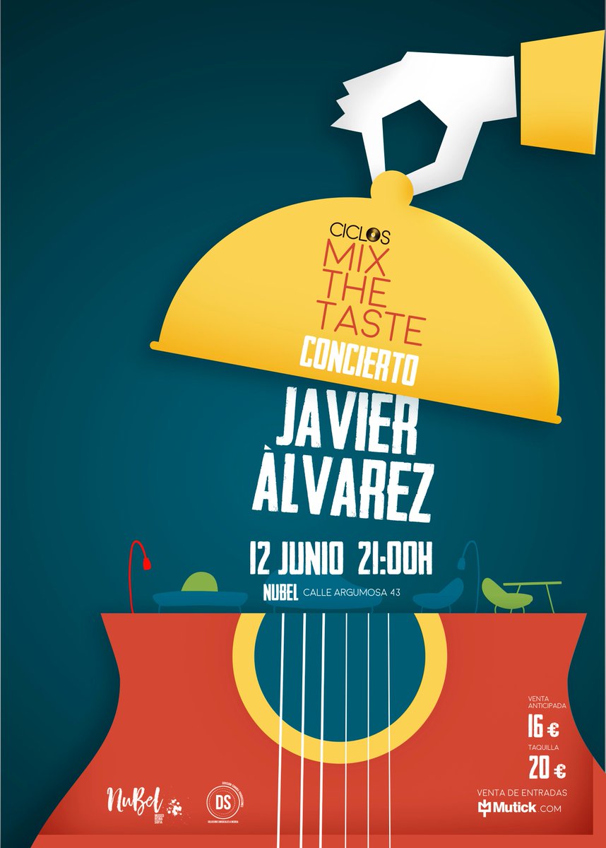 MadridAndMusic's tweet image. #TeInvitamos ¿Quieres ir invitado al #MixTheTaste? Para conseguir una de las 2 entradas dobles para el concierto de #JavierAlvarez del 12/Jun en el @NuBelMadrid, sigue a @MadridAndMusic y @Mutick_es + RT antes del 7/Jun.

+info madridandmusic.es/2019/06/04/con…
🎟️ mutick.com/events/mix-the…