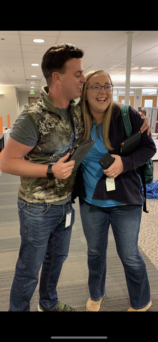 DanielT_919's tweet photo. So excited for these amazing leaders to start their MDP journey! @afeurt &amp; @adizzle2win I could not be more proud! They literally couldn’t contain their excitement for being selected. #KAMO #2019MDPLife #Dominators #LifeAtATT https://t.co/TsiN4ltJiw