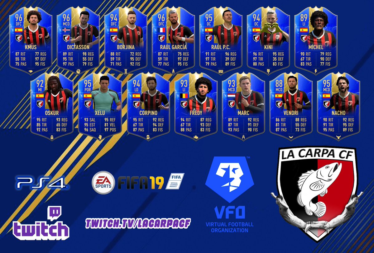💥💥💥 Anoche comenzó la segunda vuelta en <a href="/VFOspain/">VFO España</a> y tras los nuevos fichajes presentamos la nueva plantilla que luchará por un puesto en los Playoffs.

🙌🏼 #VamosCarpa