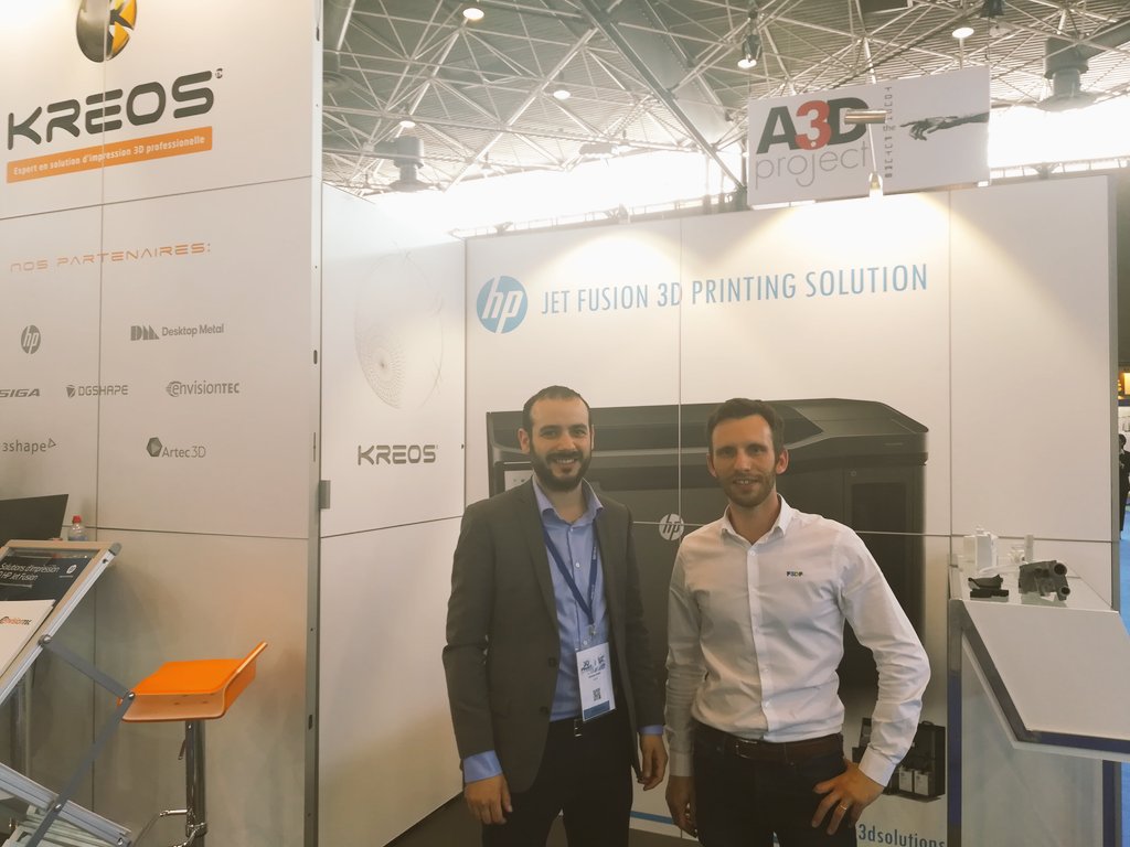En direct du <a href="/salon_3DPRINT/">3D PRINT Congress & Exhibition</a> avec nos amis de <a href="/kreos3d/">Kreos</a> ! <a href="/AntoineDuny/">Antoine Duny</a> <a href="/Floriz/">.</a>