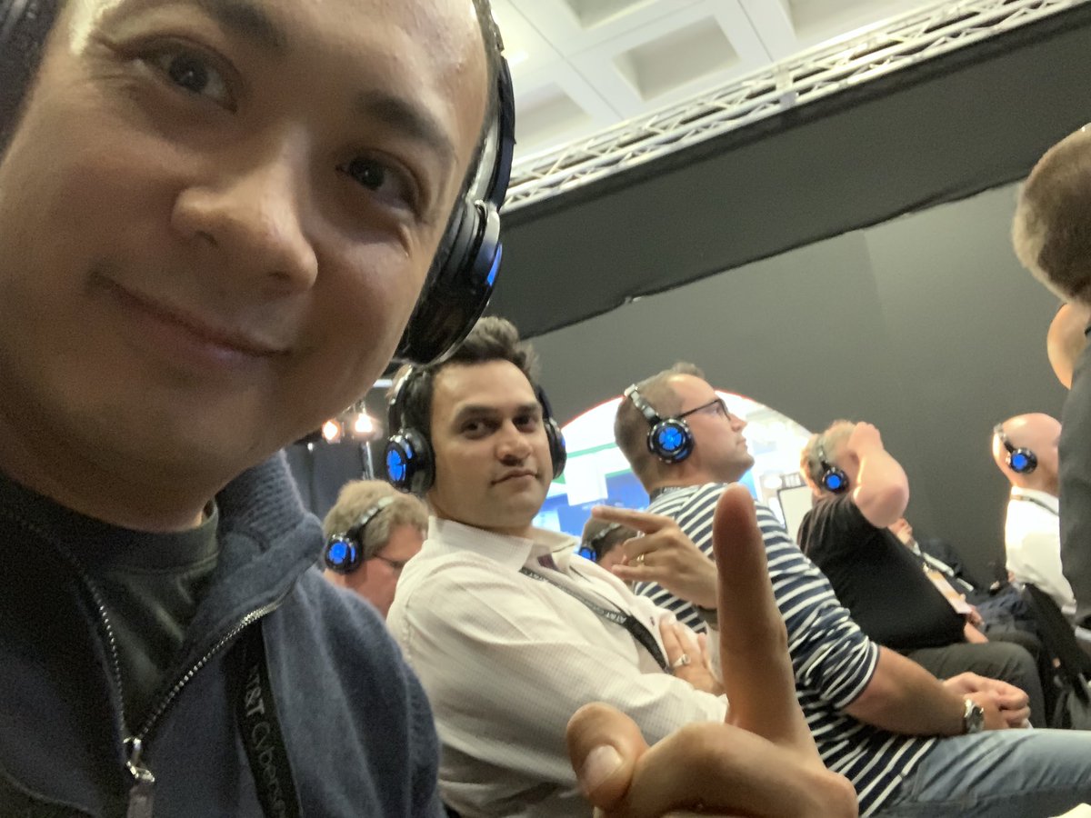 lausecurity's tweet photo. Spotted a celeb at @Infosecurity #infosec19 
@christiantoon https://t.co/1oaQauGZFz