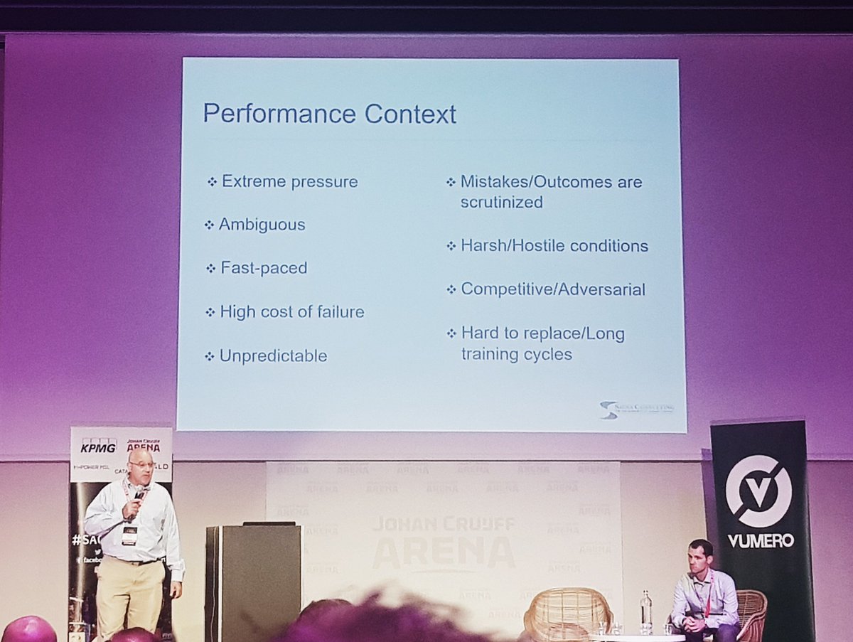 sportstechws's tweet photo. Predicting player performance using psychological assessments - with Dr. Ken Yusko @UofMaryland, Dr. Harold Goldstein and Dr. Charles Scherbaum @BaruchCollege 

#SACNL #SACWorldSeries #Sportspsychology #playerperformance #sportsanalytics https://t.co/G5bLfLMCcp