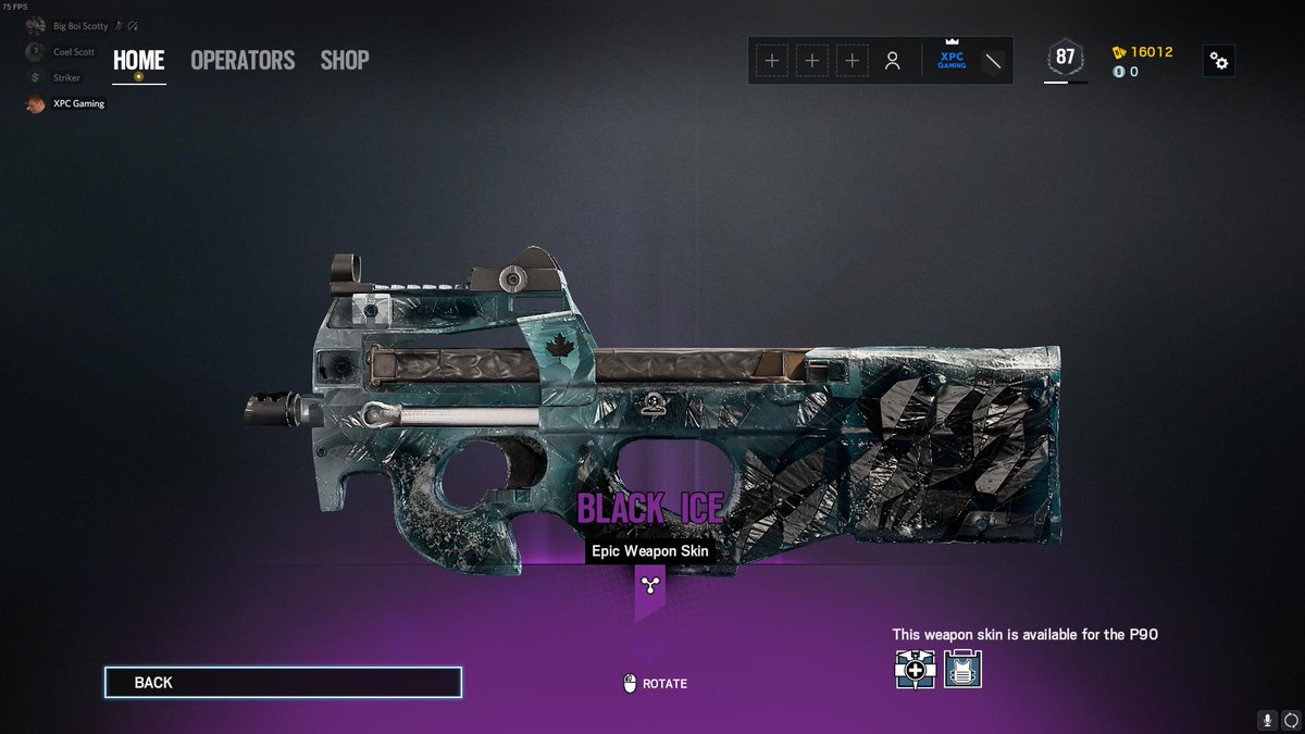 XPCGamingYT's tweet photo. MY FIRST BLACK ICE! @Rainbow6Game #RainbowSixSiege https://t.co/0HU1BoJWZJ