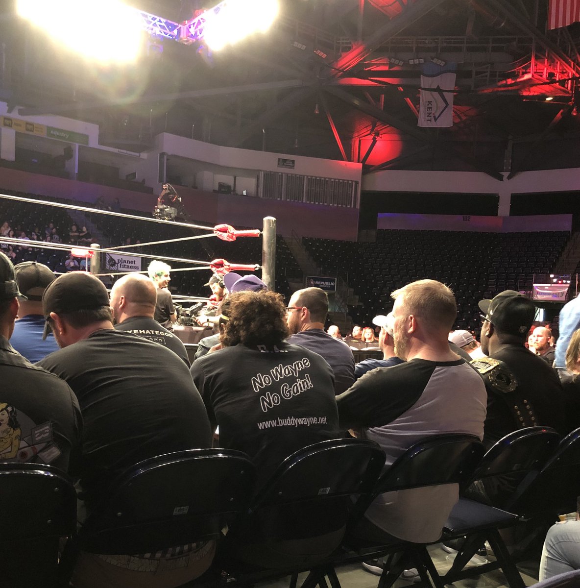 ShanzDev's tweet photo. @nickwayne21 check out the shirt in this photo🙏👊 from @ringofhonor #ROHSOTA in Kent on Saturday 🙌 https://t.co/9OUgdSyzeC
