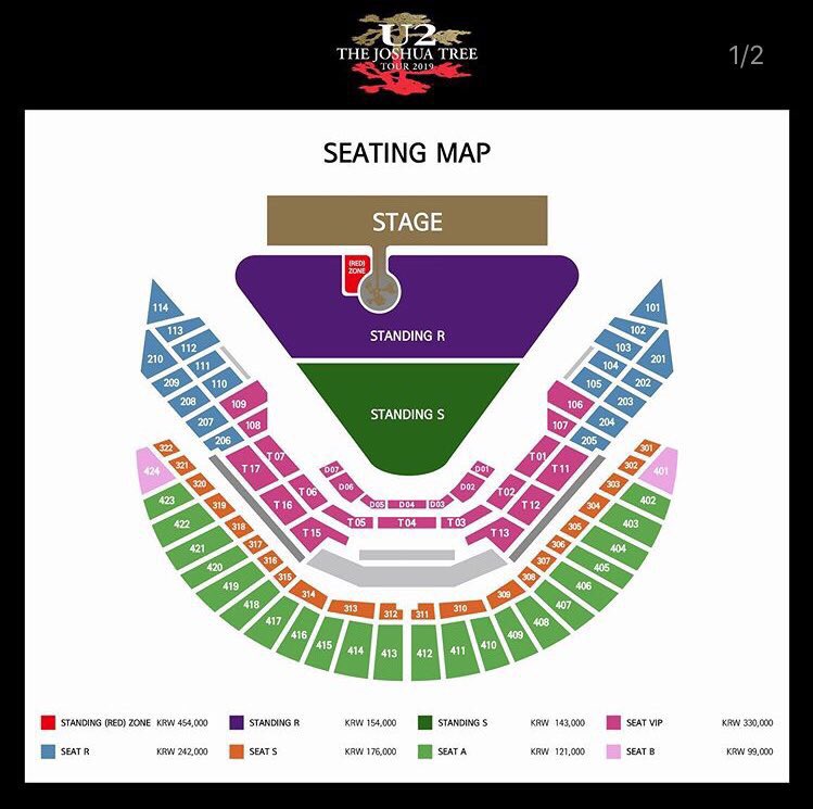 Gocheok Sky Dome Seating Chart