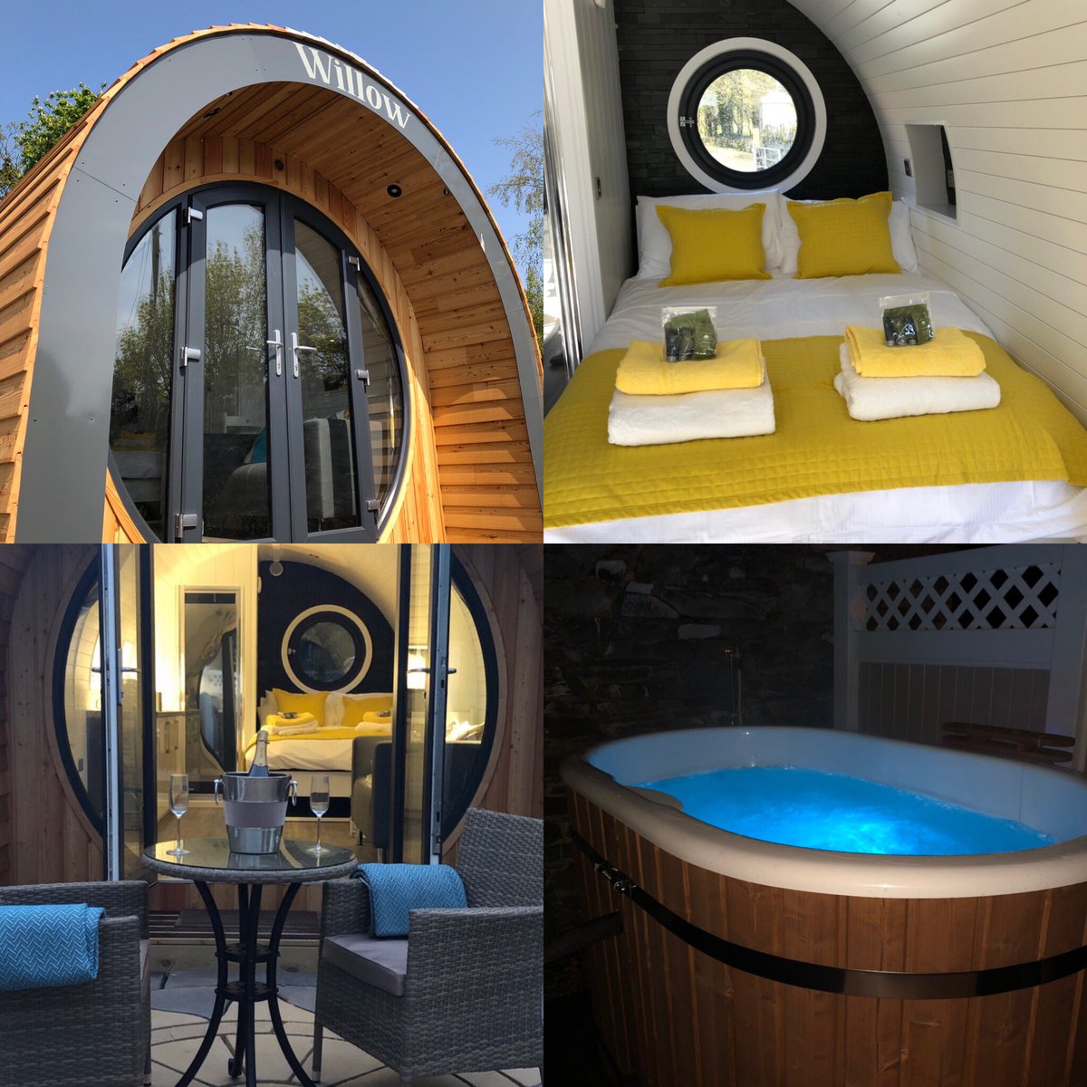 We are ready to welcome our very first guests this Friday!! Let’s hope that the weather is good for them.  #luxuryglamping #luxury #glampingpods #Ireland #travel #nature #airbnb