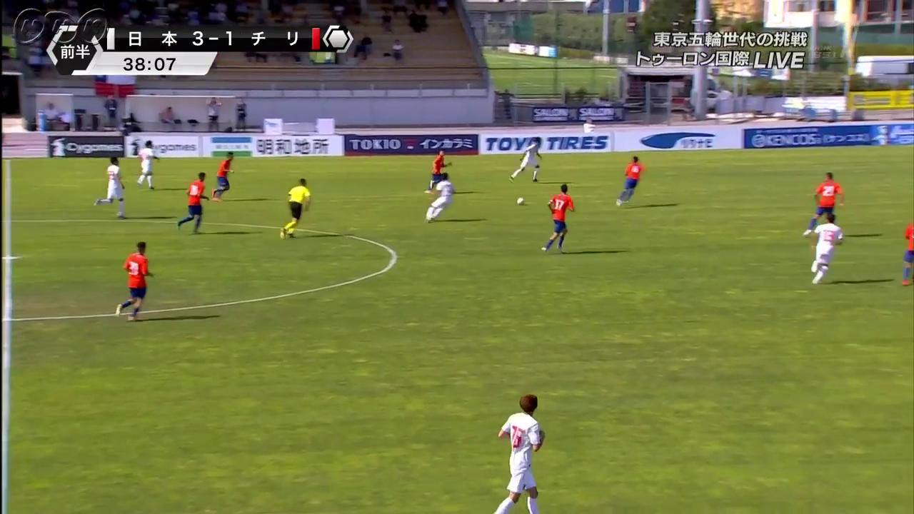Nhkサッカー 日本４点目は岩崎 前半39分 岩崎悠人 のゴール トゥーロン国際サッカー大会 日本4 1チリ Nhkbs1でライブ放送中 Jfa Daihyo トゥーロン T Co Tichhpqyhb Twitter