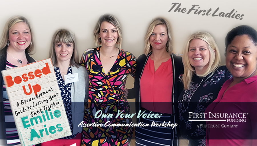 FIRST_Funding's tweet photo. The ladies of First Insurance Funding were treated to a Communication Workshop yesterday, with Author and Speaker @emiliearies @BossedUpOrg -#WomenLeaders #FirstInsuranceFunding #WomenOfWintrust #FIRSTladies https://t.co/cIF8Nd1tG2