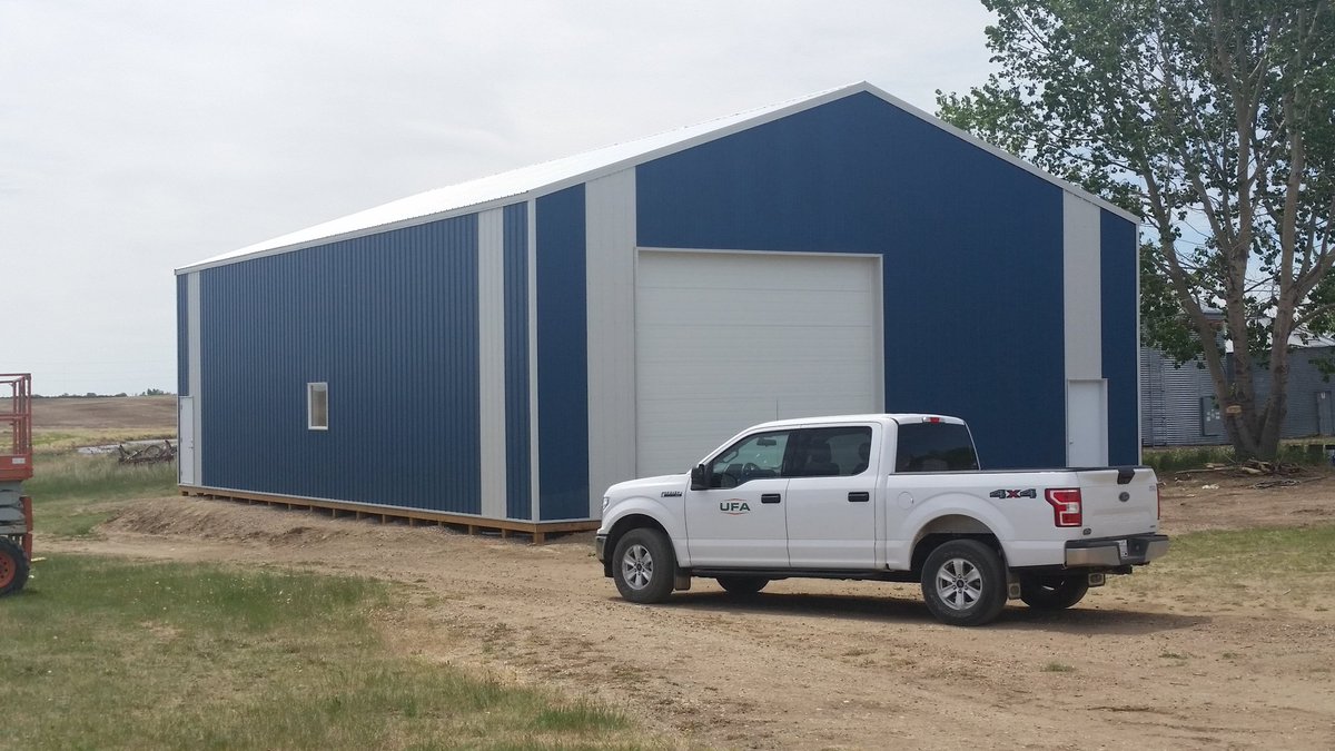 BouvetteRichard's tweet photo. Another satisfied customer with #UFAStructures leading the industry in building projects. This is the completed structure that I posted earlier on. This 42x60x16 farm shop will suit this member's needs for many years to come. At #UFAcoopertive we #GetItUFADone!! https://t.co/fArDOLflIr