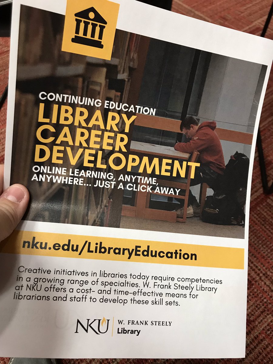 Steely_Library's tweet photo. We had a great time hanging with our friends at @boonelibrary yesterday... Continuing education with the “Legal Reference Service and Sources” workshop was fun!

Thanks to Jane Underwood and Tom Heard of @NKUChaseLaw for the information!

#NKU #SteelyLibrary #ContinuingEducation https://t.co/swfXRfKHY3