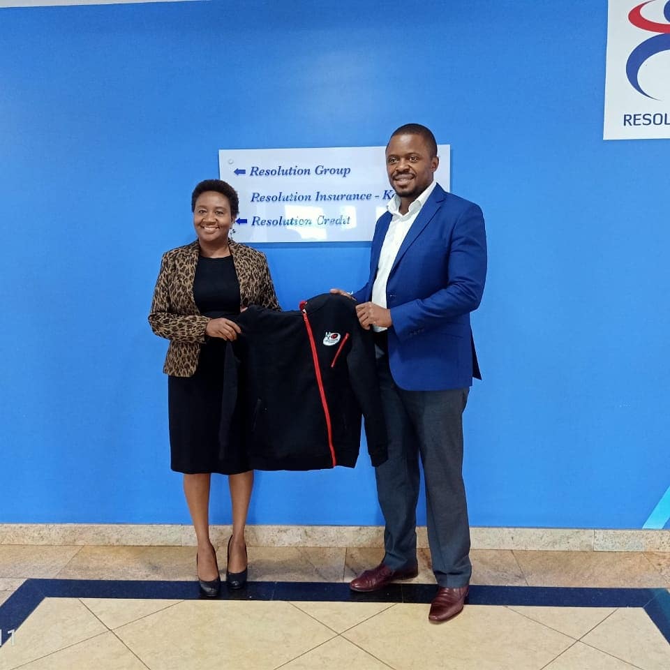 ResolutionKE's tweet photo. Our team spirit continues to grow. Today our MD Alice Mwai, received a courtesy visit from Bob Asiyo (Chairman) and Micheal Mukayagi (Head of Commercial  Committee) from the Resolution @ImpalaSaracens team. 💯 #ImpalaTime
#TeamResolution https://t.co/ExIdgKwMy4