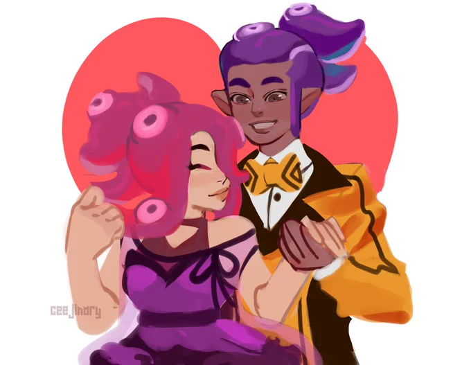 My two cents: Jayaroni are so inconsiderate because they HAD to be so cute while I am sick and so i HAD to draw them THANKS JAYARONI ya jerks || have a nice prom ?? 