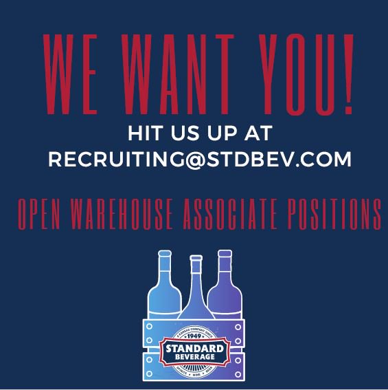 SBCKansas's tweet photo. Pssst.... We're hiring! We have multiple warehouse associate positions available in the Lawrence, KS market. Want to find out more? go to https://t.co/ZC1RdmtbLv and apply today! #SBCKansas #BoozeBusiness #WorkforSBC #WarehouseAssociate #Jobseekers https://t.co/3sbdsUkjrw