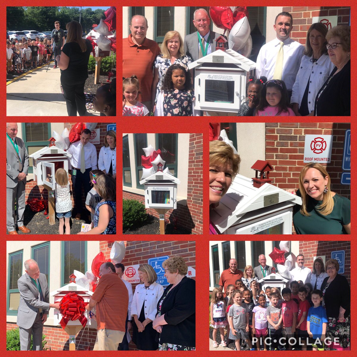 JaniceCirone's tweet photo. ⭐️Grand Opening⭐️of The Little Free Library at Oakview Elementary School! Open now to all members of the WD community📚Another coming soon at Red Bank School...#thankyouRotary #partnersinliteracy #ovreads @OVELEM @zlatkink https://t.co/0ZHSvsOzNt