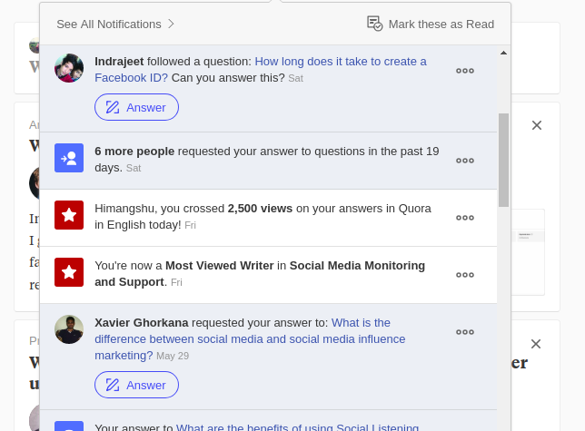 RankmeO's tweet photo. Time to celebrate as our Content Head gets the glory from Quora!
Congratulations to Himangshu and thanks for enlightening all the audience for the benefits of social media monitoring!
PS: Rank Me Online platform did its bit ;)
#rankmeonline #happymonitoring https://t.co/OjevJlzkxs