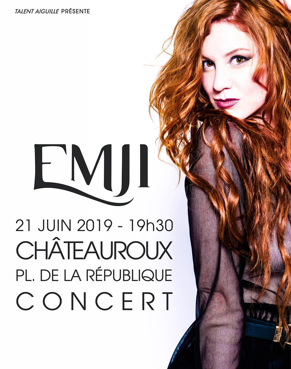 emji's tweet photo. Quoi de prévu pour la fête de la musique? 
Rien? 
Bah voilà, vous êtes cordialement invités vous et vos amis à venir découvrir mon nouveau set live à Châteauroux !!! 🎶🎙☀️

#nouvelalbum #jetuelles https://t.co/X6ptGTzBTN