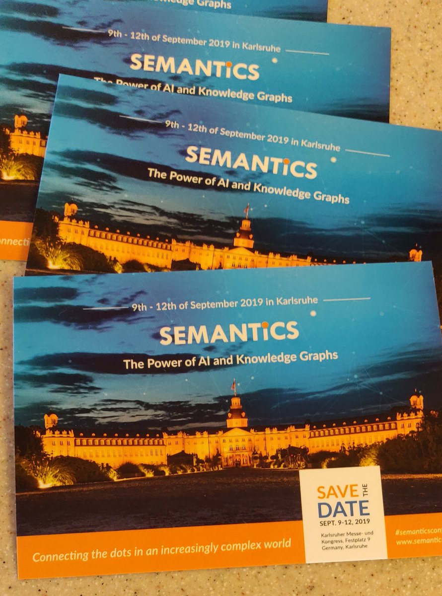 umutsims's tweet image. Looking forward to our tutorial on &quot;how to build a knowledge graph&quot;. Don&apos;t miss it! #SemanticsConf #semantics2019