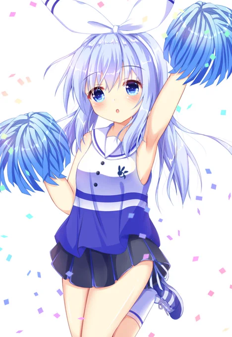 チノちゃんの応援 #ごちうさ 