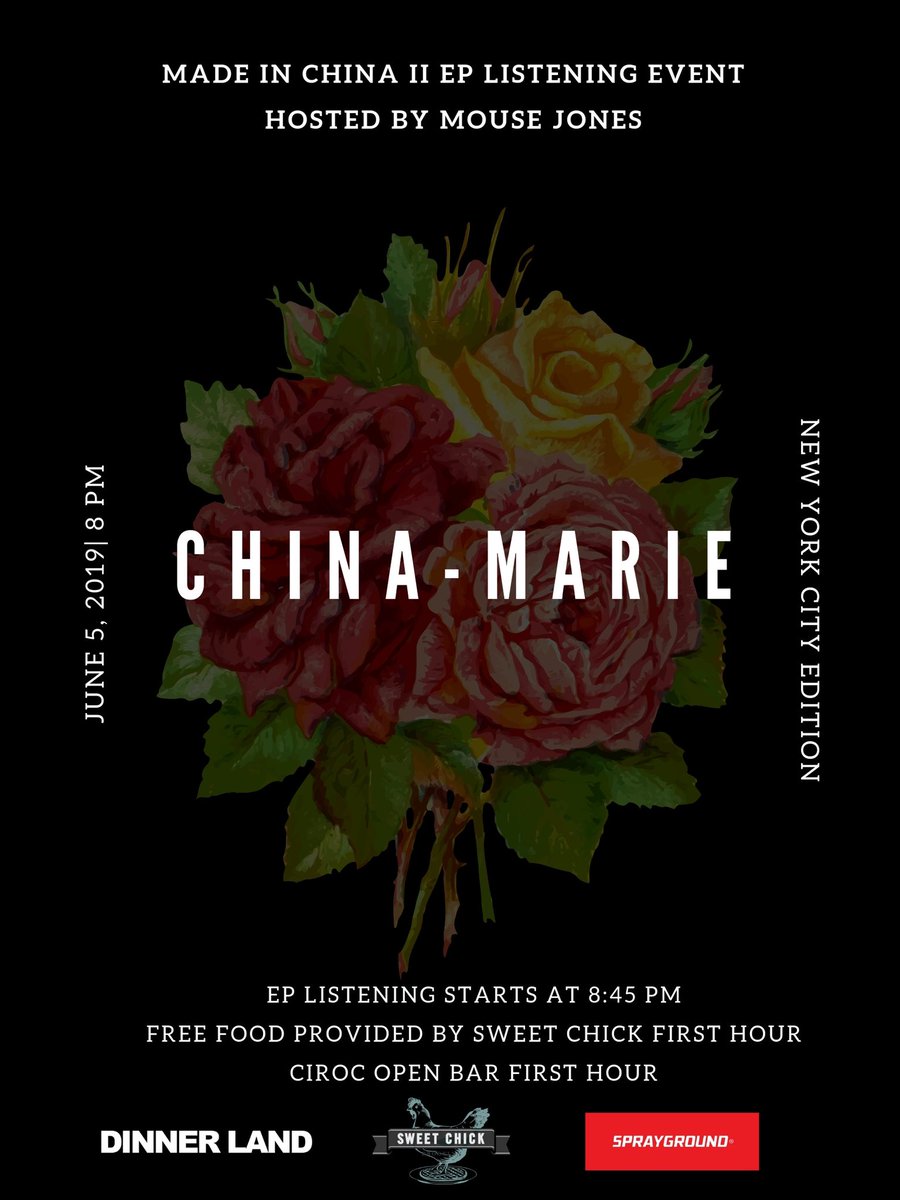 MouseJones's tweet photo. The young Portland hitta @ChinaMarieMusic got her listening tomorrow at Sweet Chick!! Can’t wait for y’all to hear what she been working on !! 

https://t.co/GYRnCIusoi https://t.co/BqIcxSqJdc
