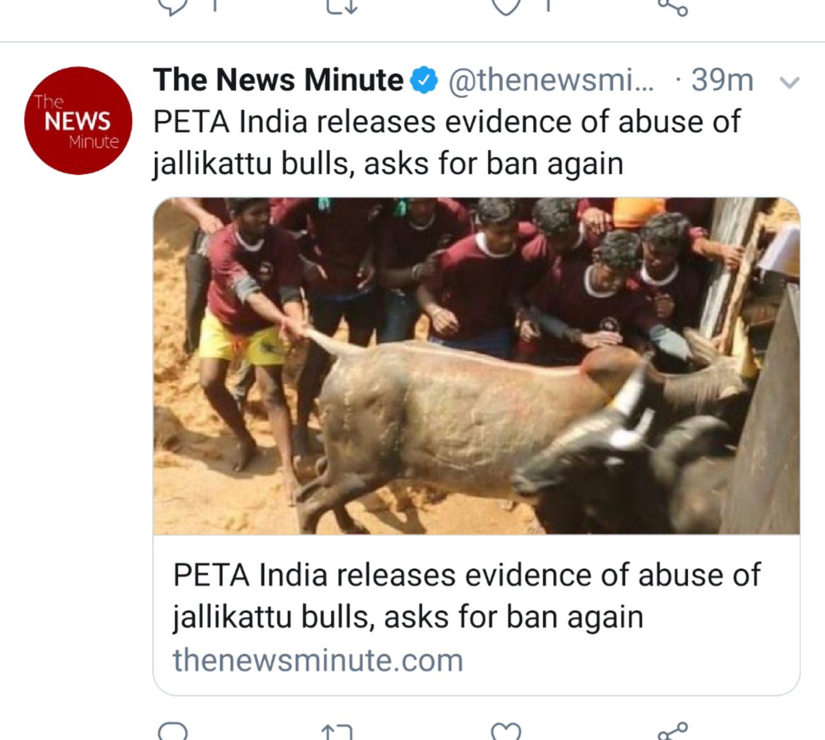JALLIKATTUPL's tweet photo. ’ஜல்லிக்கட்டுக்கு தடை கேட்போம்’ - மீண்டும் போர்க்கொடி தூக்கும் பீட்டா!
#jpl #Jallikattu2019 #Jallikattu #ஜல்லிக்கட்டு #தமிழ் #தமிழ்தேசியம் #TamilNadu #bull #native #farmer #natural #quotes https://t.co/mU9hFtAmDP