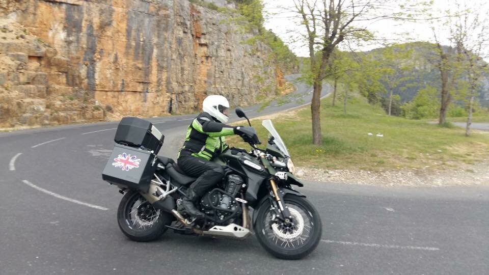GrumpyInstructo's tweet photo. The biker mantra
Slow in fast out on the bend
Perfect lean angle
#HaikuChallenge
#biker
#triumphexplorer
#thatsmeinthepic https://t.co/zsisy9eBsg