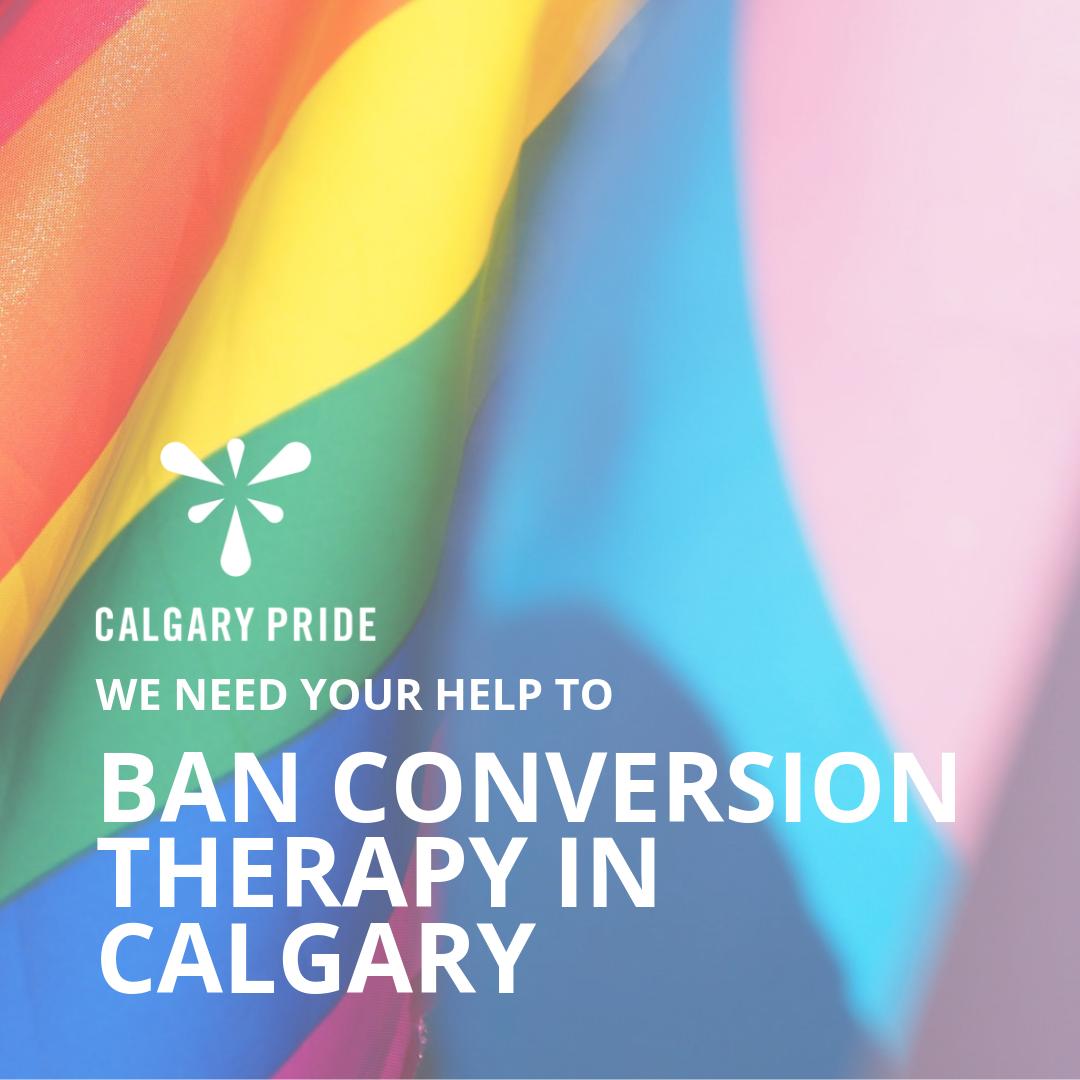 Support for the ban on Conversion Therapies in #YYC is pouring in! Want to help? Click here to download a template letter for yourself or your business to send to our #YYCCC members! Don’t forget to send us a copy as well. calgarypride.ca/press-releases… #YYCPride